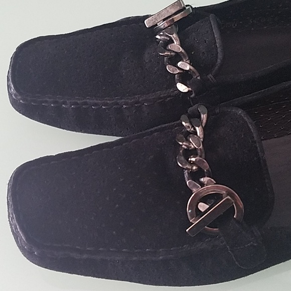 Stewart Weitzman Suede Loafers - Picture 2 of 5